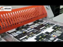 Macchina per la laminazione di documenti industriali con motore a ingranaggi AC