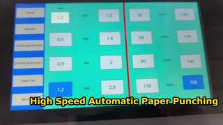 Punzonatrice automatica per carta CK-420E