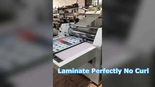 QDFM-900A Macchina semiautomatica per la laminazione a pressione pneumatica
