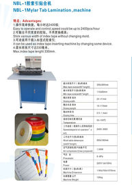 Plastic Index Tab Cutting Machine Semi automatic Min Tape Size 110x85mm
