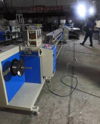 10-15kg/H 0.8mm-4.0mm Plastic Spiral Coil Forming Machine For Filament Extruding Nanbo