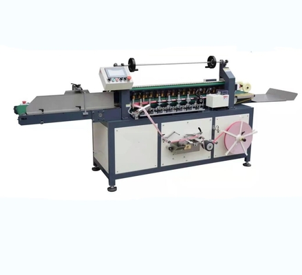 2KW Book Spine Taping Machine Automatic Book Back Packing Wrapping Spine Taping And Glue Binding Machine (Motore automatico per la confezione del libro)